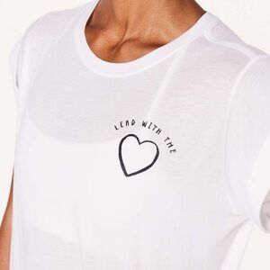 Lululemon Roll Around Tee Lead with Your Heart